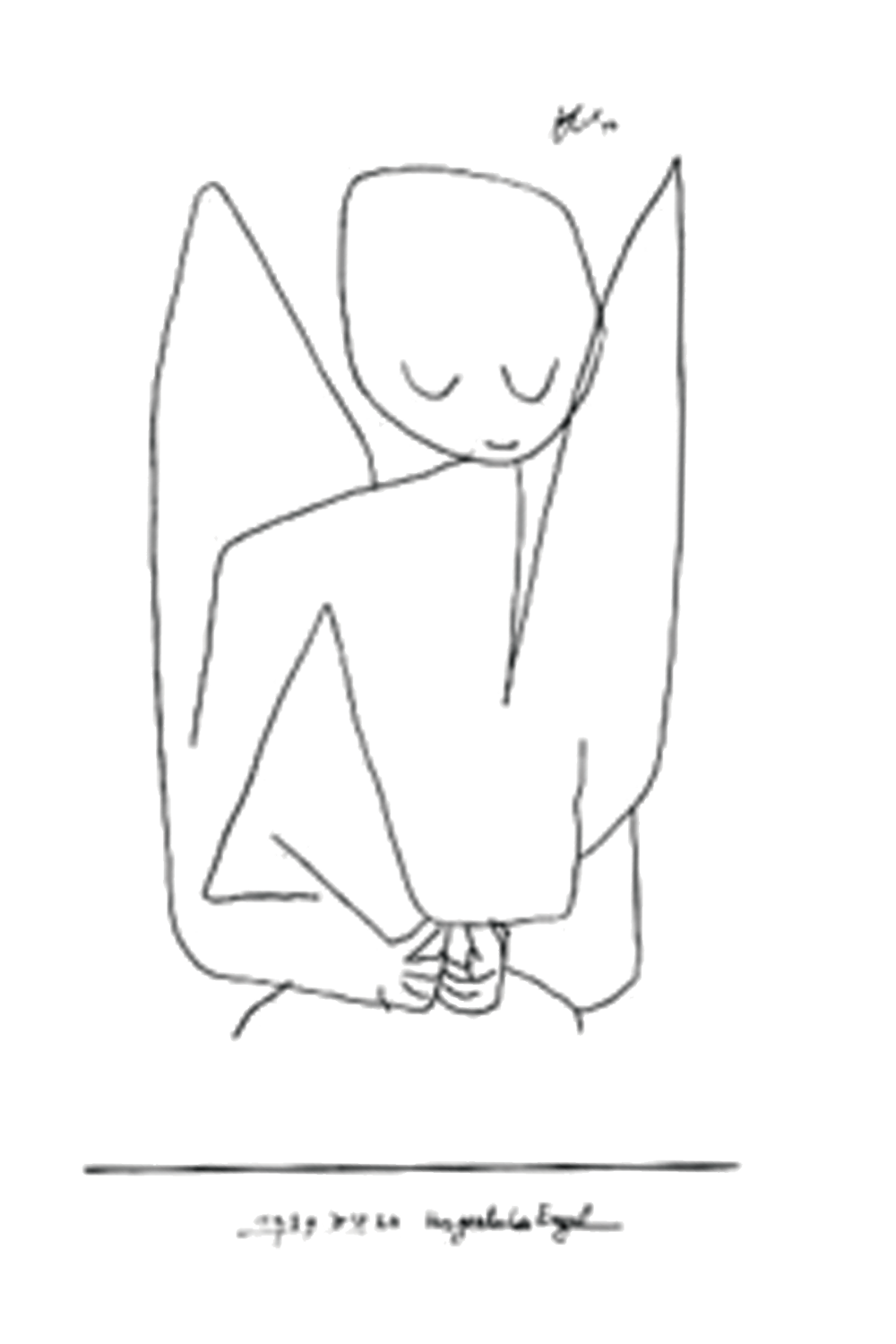 大野はぐくみクリニック|希望ある未来のために|忘れっぽい天使|パウルクレー